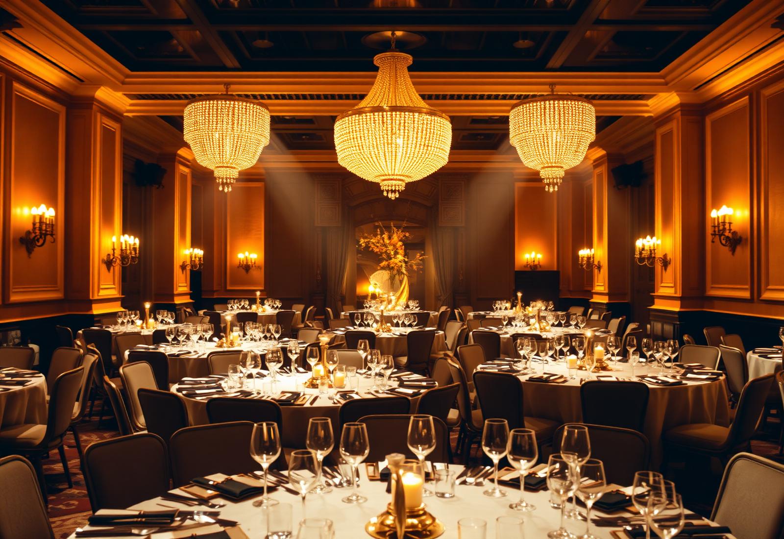 Elegant gala dinner venue in London